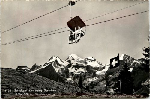 Sesselbahn - Kandersteg-Oeschinen