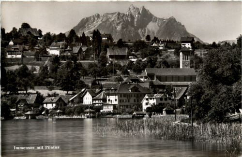 Immensee mit Pilatus