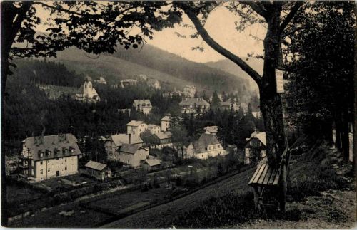 Kipsdorf im sächsischen Erzgebirge