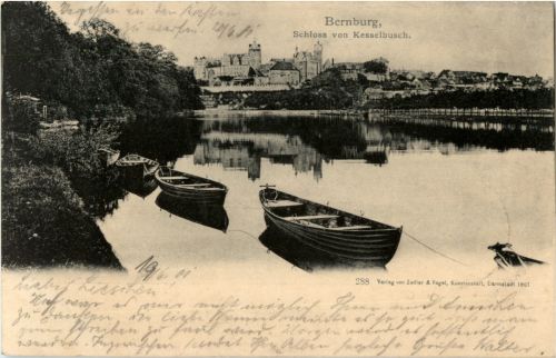 Bernburg - Schloss von Kesselbusch