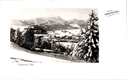 Siegsdorf - Herzliche Weihnachtsgrüsse