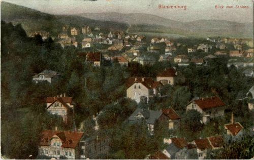 Blankenburg - Blick vom Schloss