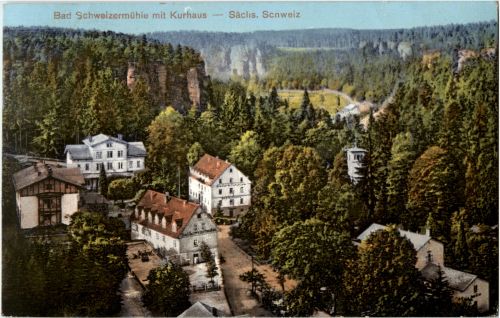 Bad Schweizermühle mit Kurhaus