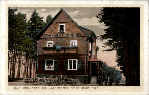 Gast und Logierhaus Waldfrieden bei Neustadt (Orla)
