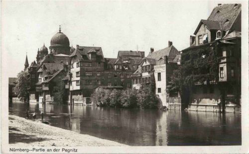 Nürnberg - Partie an der Pegnitz