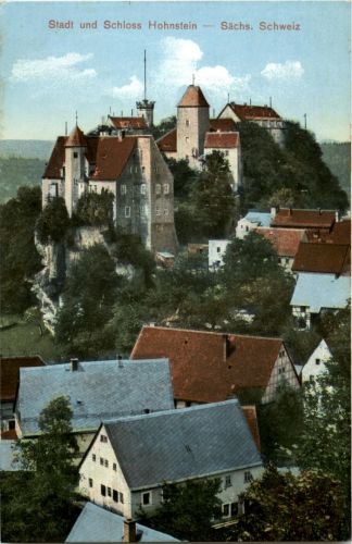 Stadt und Schloss Hohnstein