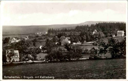 Schellerhau mit Kahleberg