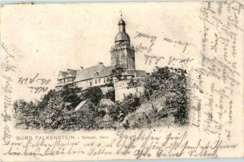Burg Falkenstein im Selketal