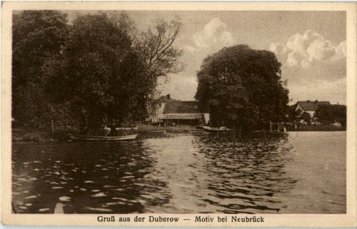 Gruss aus der Duberow - Motiv bei Neubrück
