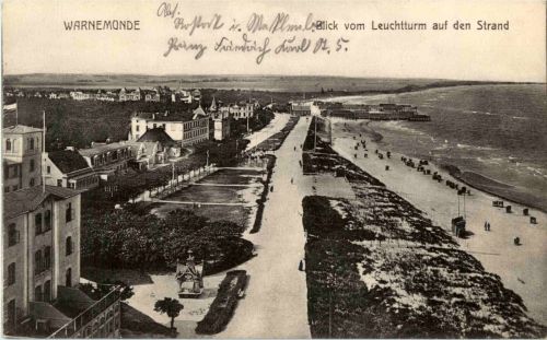Ostseebad Warnemünde - Blick vom Leuchtturm