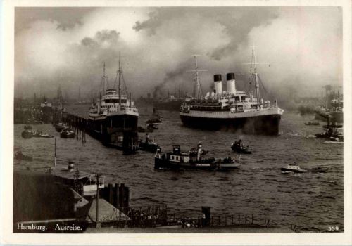 Hamburg Hafen - Ausreise
