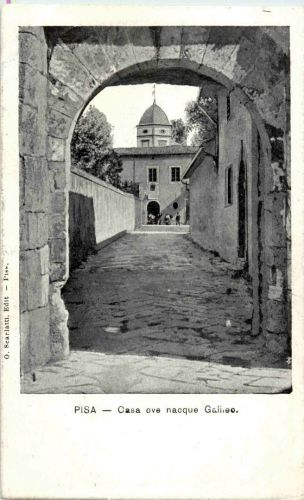 Pisa - Casa ova nacque Gallieo