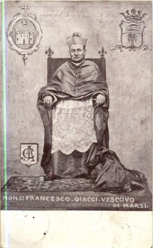 Mons Francesco Giacci Vescovo de MArsi