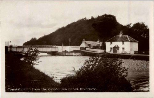 Inverness - Tomnahurich from the Caledonian Canal