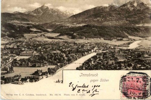 Innsbruck gegen Süden