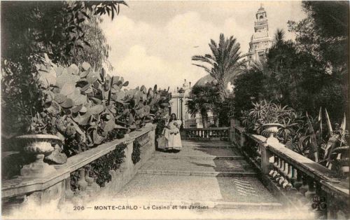 Monte-Carlo - Le Casino des Jardins