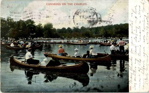 Canoeing on the Charles - Boston