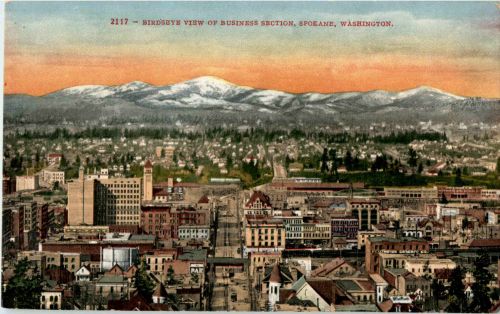 Spokane - Birds Eye View