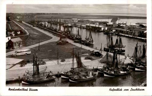 Büsum - Hafenblick vom Leuchtturm