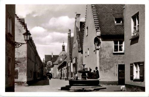 Augsburg - Partie in der Fuggerei