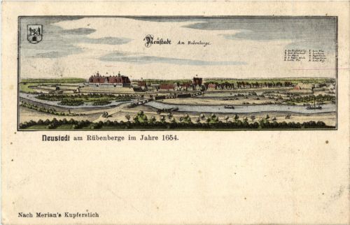 Neustadt am Rübenberge im Jahre 1654