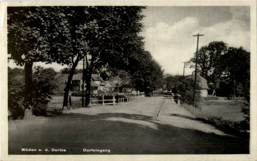 Müden an der Oertze - Dorfeingang
