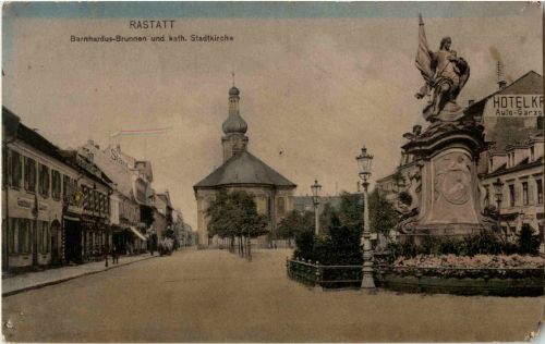 Rastatt - Bernhadus-Brunnen