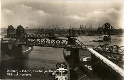 Duisburg - Ruhrort - Homberger Rheinbrücke