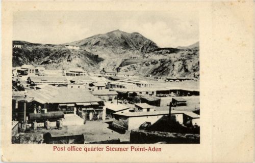 Aden - Post office quarter Steamer Point