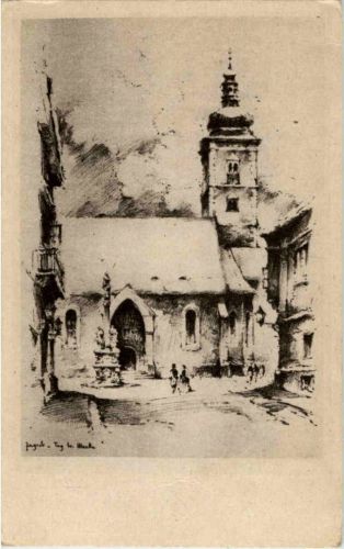 Stari Zagreb - Künstler V. Kirin