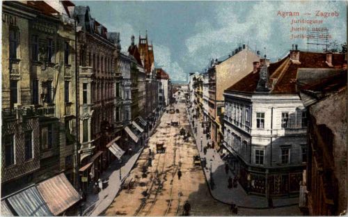 Agram - Zagreb - Jurisicgasse