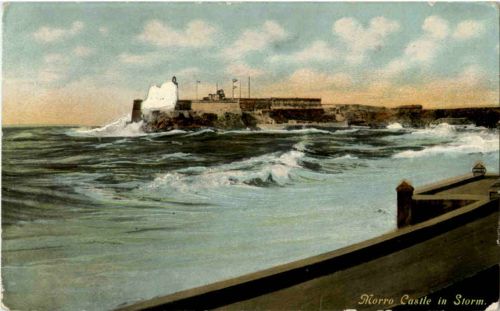 Morro Castle in Storm