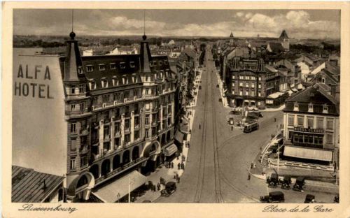 Luxembourg - Place de la Gare