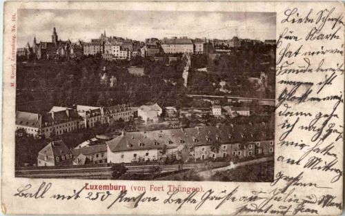 Luxembourg - von Fort Thüngen