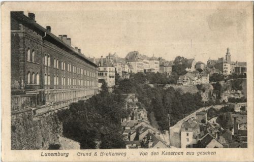 Luxembourg - Grund & Breitenweg