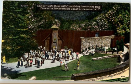 Cherokee - Cast at Unto these hills