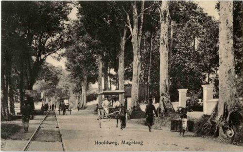 Indonesia Magelang - Hoofdweg