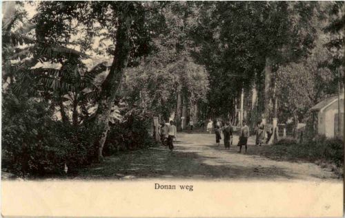 Indonesia Tjilatjap - Donan weg