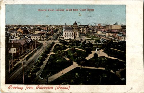 Greeting from Galveston Texas