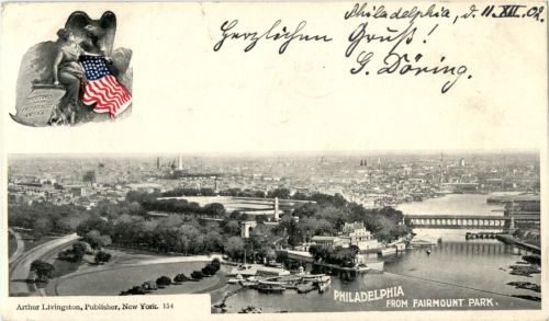 Philadelphia from Fairmount Park