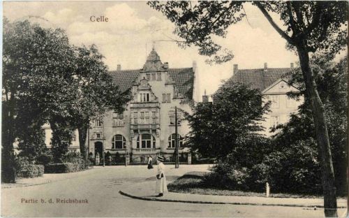 Celle Partie bei der Reichsbank