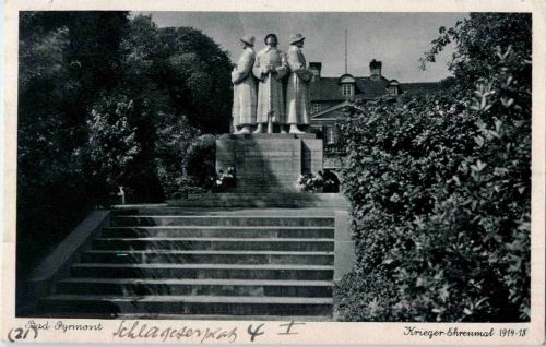 Bad Pyrmont - Krieger Denkmal 1914-18