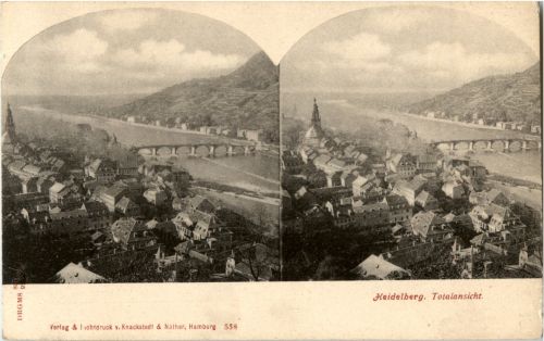 Heidelberg - Stereokarte