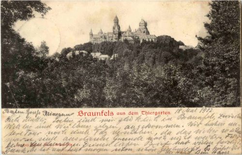 Braunfels aus dem Thiergarten