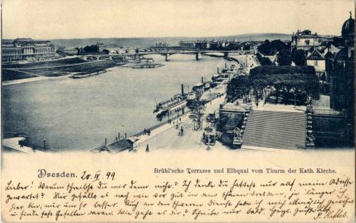 Dresden - Brühlsche Terasse