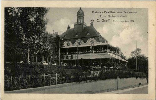 Berlin - Kaiser-Pavillon am Wannsee Zum Schultheiss