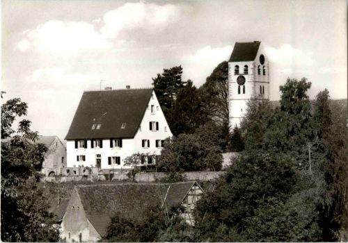 Pfarrhaus und Kirche Betberg
