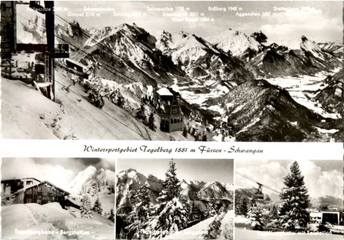 Wintersportgebiet Tegelberg - Füssen Schwangau