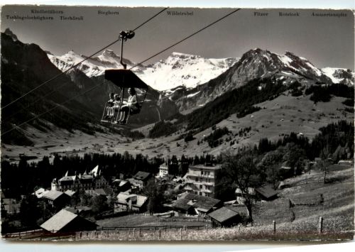 Adelboden - Sesselbahn Schwandfeldspitz