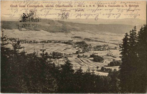 Gruss aus Czorneboh - sächs Oberlausitz